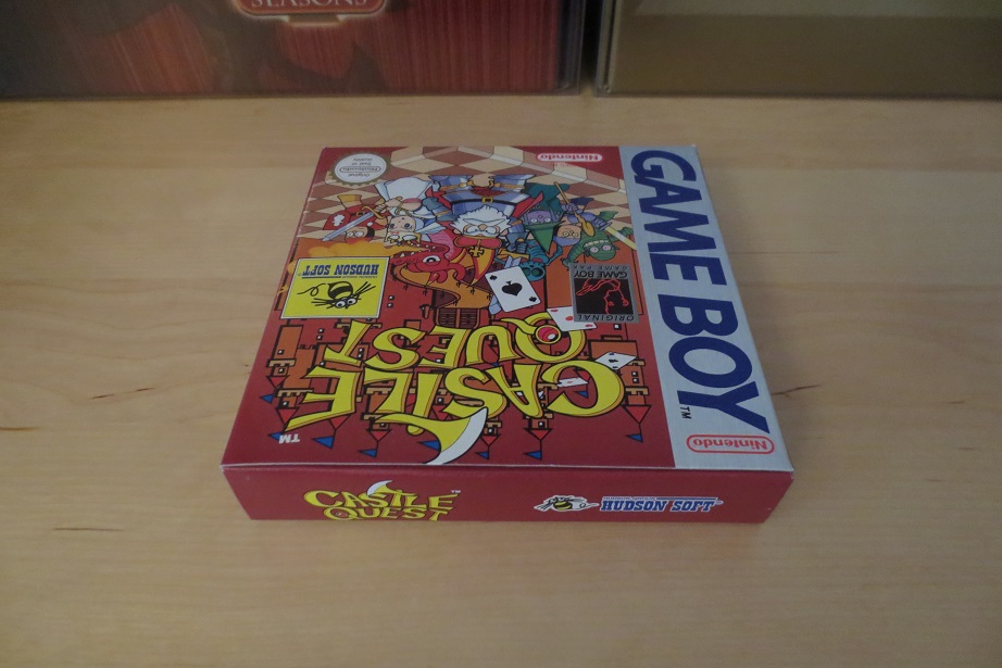Castle Quest game boy hudson soft pal 1993