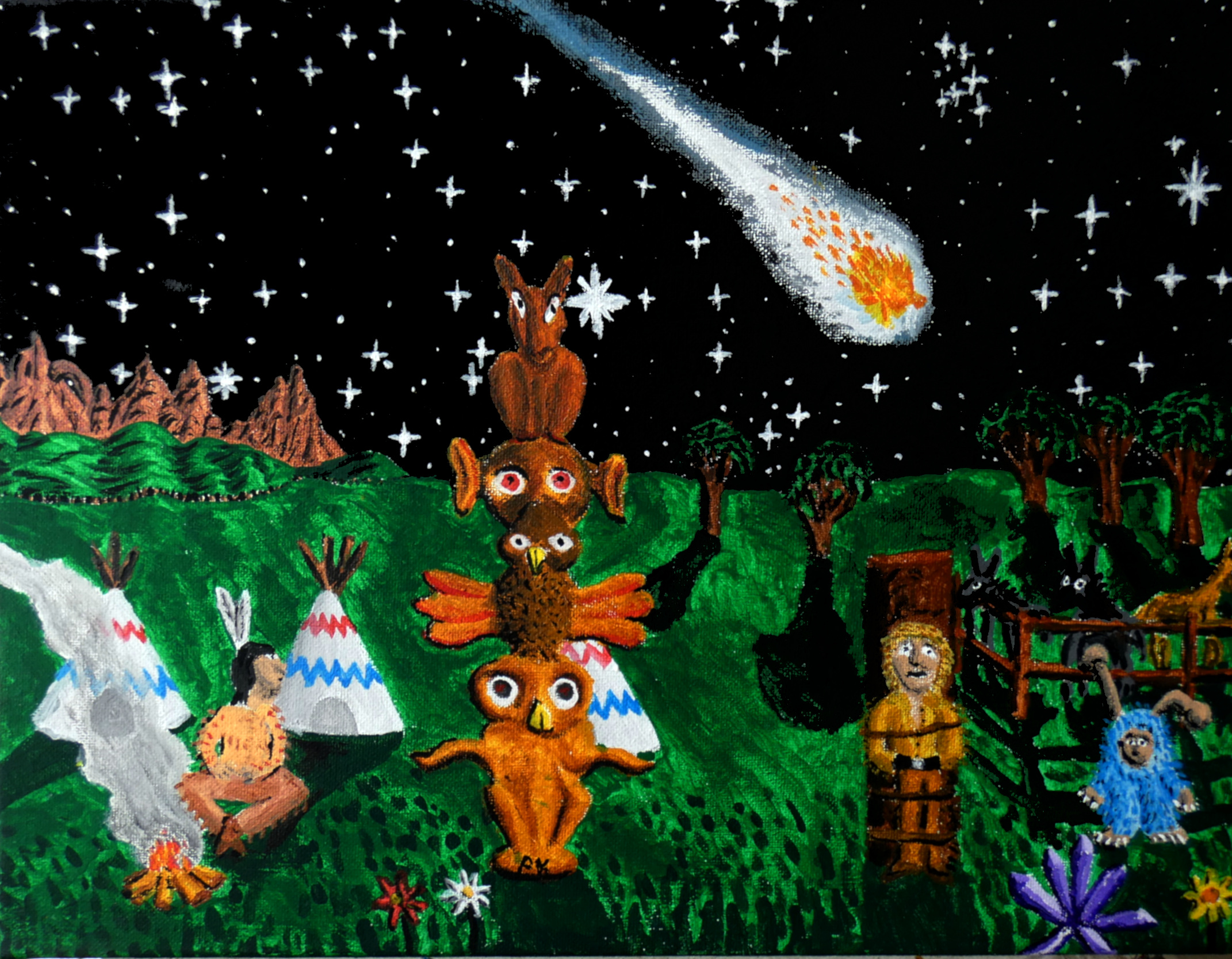 Die Nacht des Flammensterns